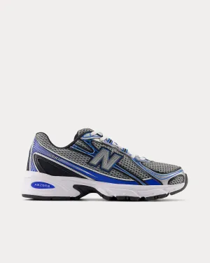 740 Slate Grey / Blue Agate / Black Low Top Sneakers