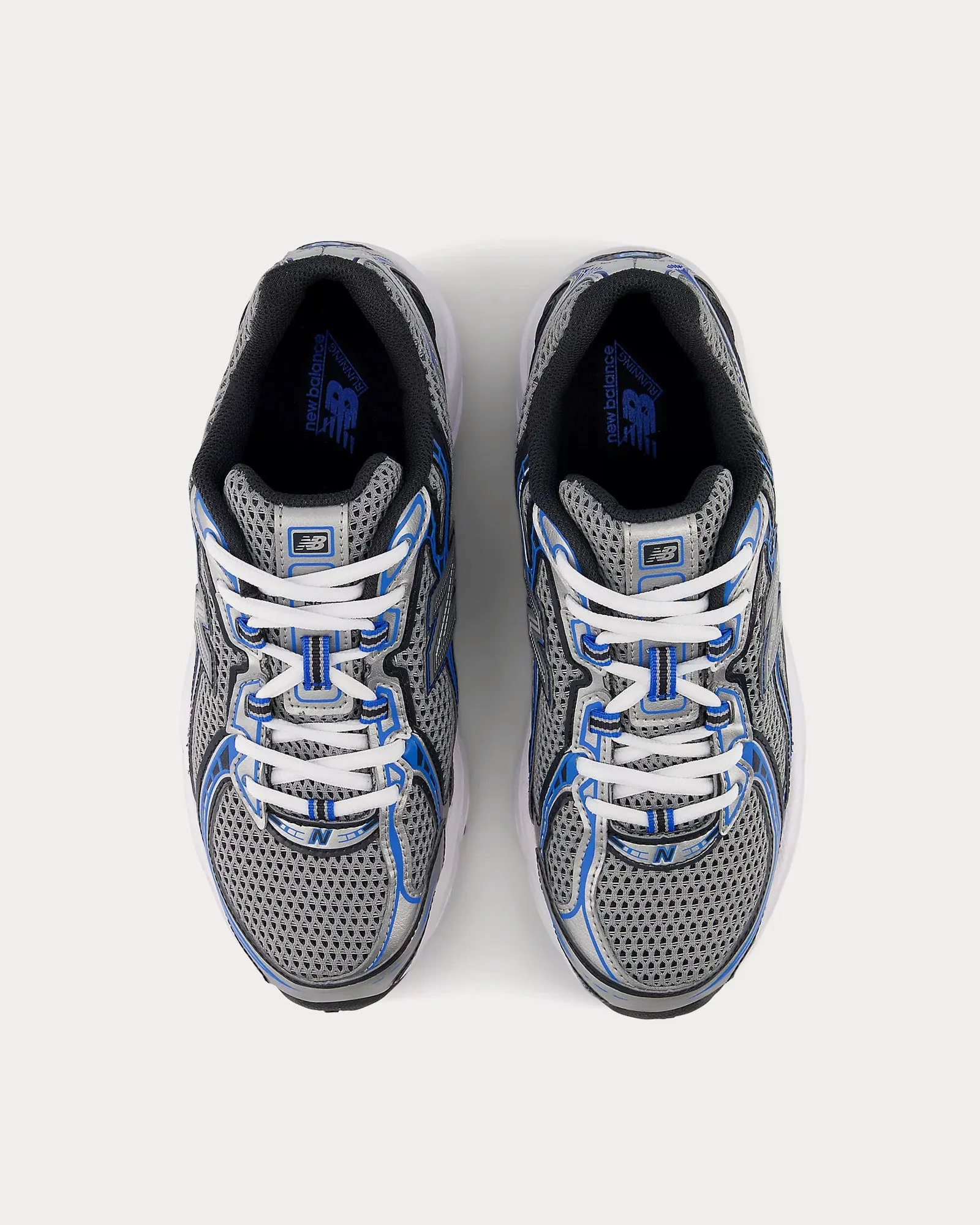 740 Slate Grey / Blue Agate / Black Low Top Sneakers