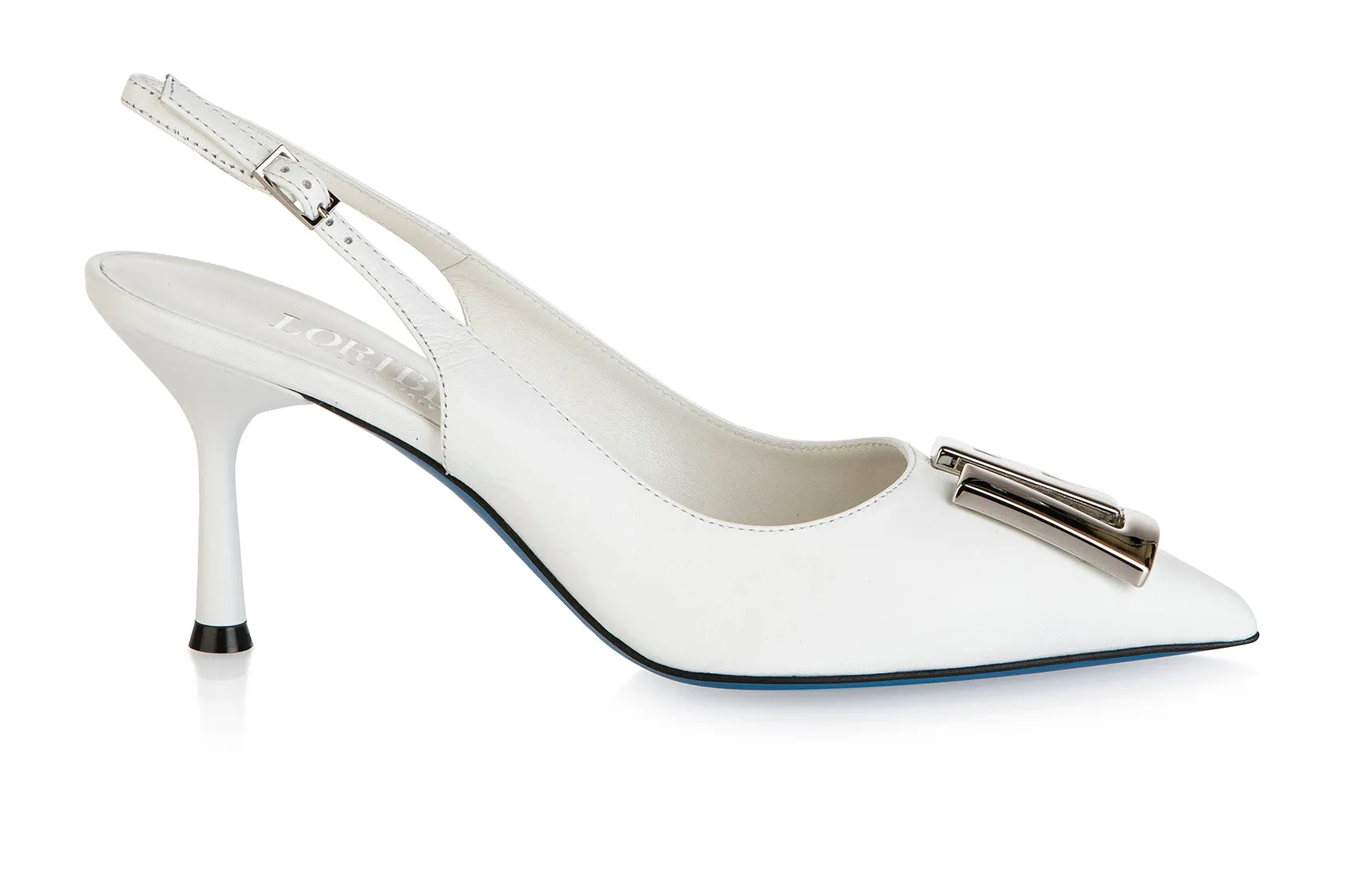 8557 Loriblu Shoes / White