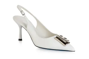 8557 Loriblu Shoes / White