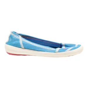 ADIDAS Ballet Shoes Blue Canvas Womens UK 6