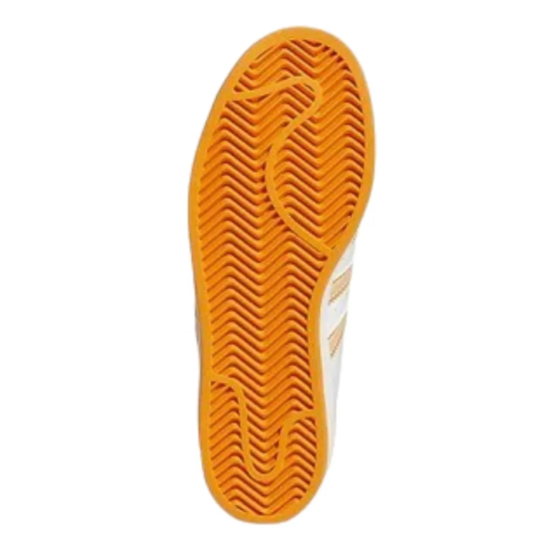 Adidas - Kid's Superstar J 'White Orange Rush' - Cloud White / Orange Rush / Acid Orange