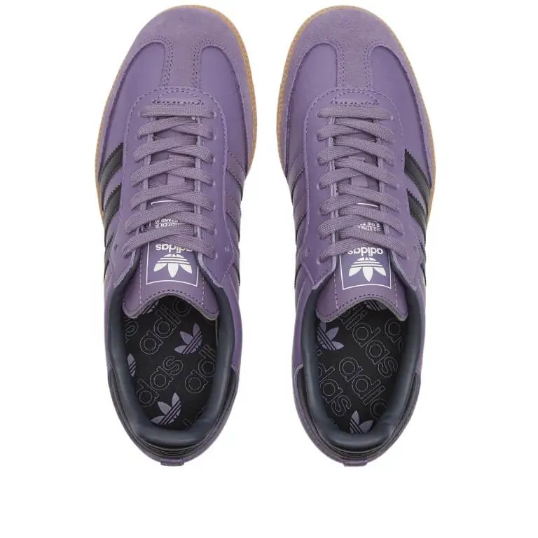 Adidas Samba OG W sneakers, purple/black