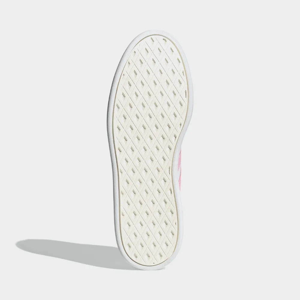 Adidas Womens Breaknet Sleek Sneaker White/pink _ 182671 _ White