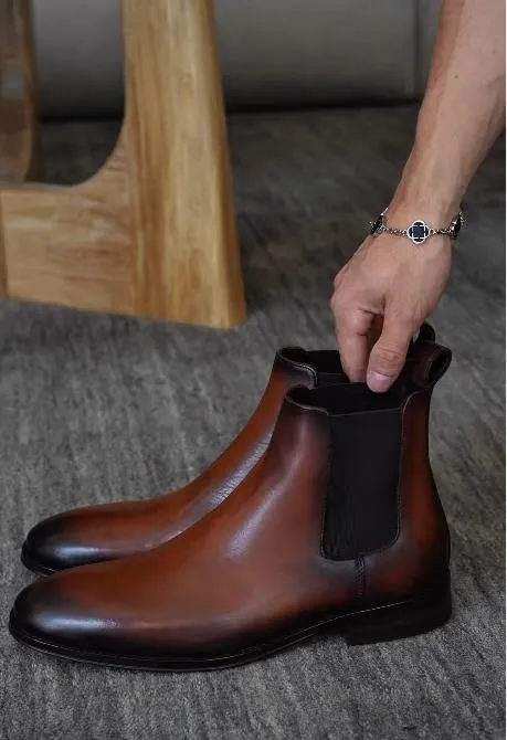 Advanced custom-made formal leather shoes