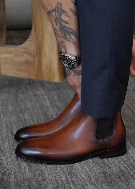 Advanced custom-made formal leather shoes