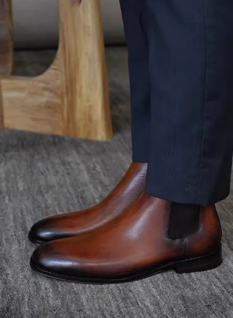 Advanced custom-made formal leather shoes