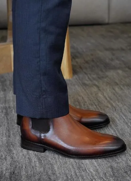 Advanced custom-made formal leather shoes