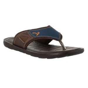 Aerowalk Men Blue Thong Style Sandal with Textured Upper (6341_BLUE)