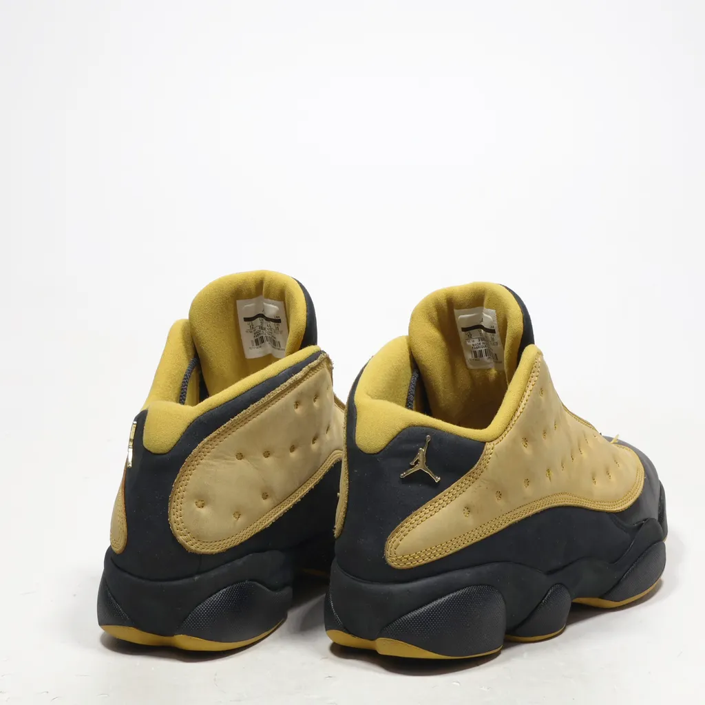Air Jordan 13 Retro Sport Shoes Leather Yellow Color For Men