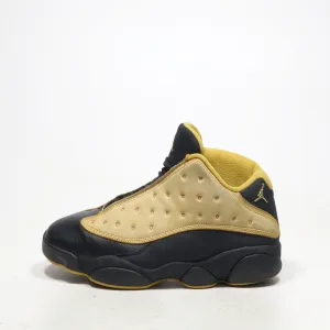 Air Jordan 13 Retro Sport Shoes Leather Yellow Color For Men