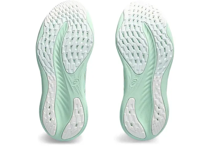 Asics Womens Gel Nimbus 26 Wide - Mint Tint/Pale Mint (1012B602-300)