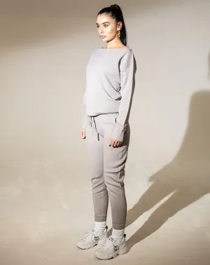 Auriel Knitted Lounge Set - Grey