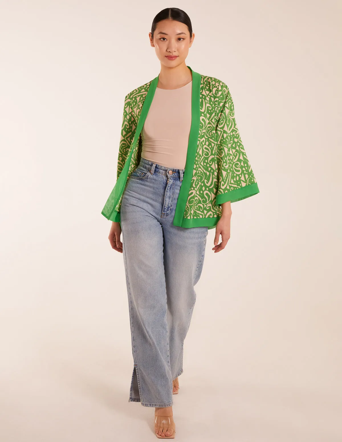 Aztec Print Kimono