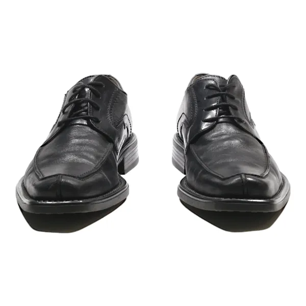 BATA Derby Shoes Black Leather Mens UK 7.5