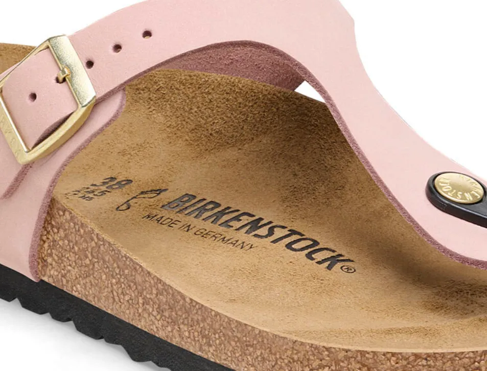 Birkenstock Gizeh Nubuk Leather Soft Pink 1026518