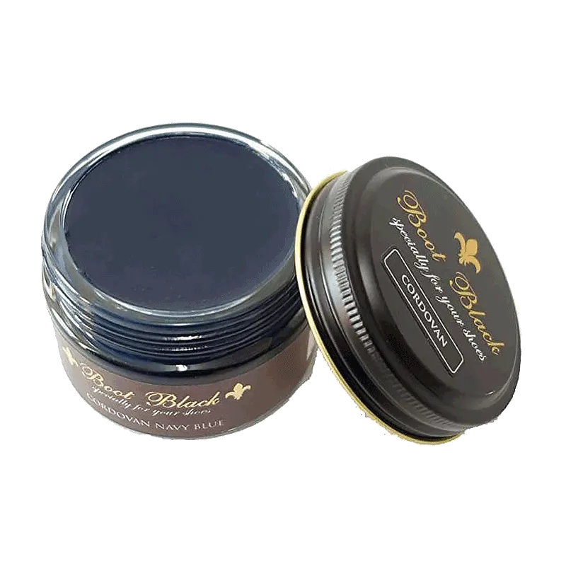 Boot Black Cordovan Shoe Cream - Navy Blue