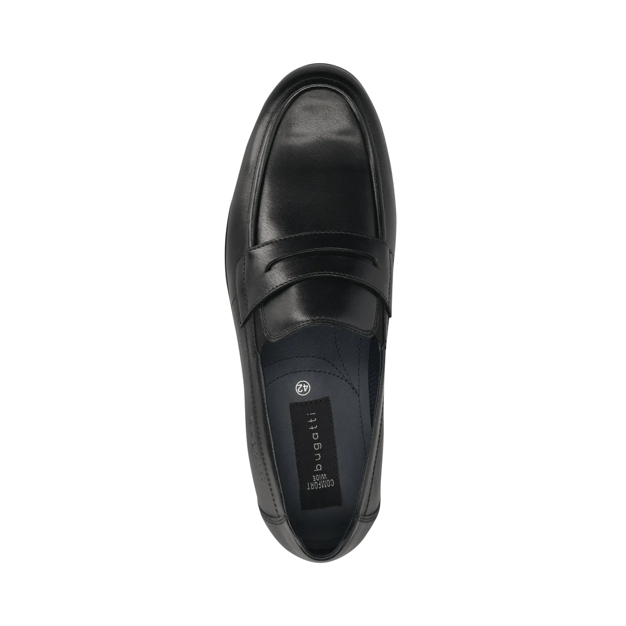 Bugatti Black Loafer|311AS86010