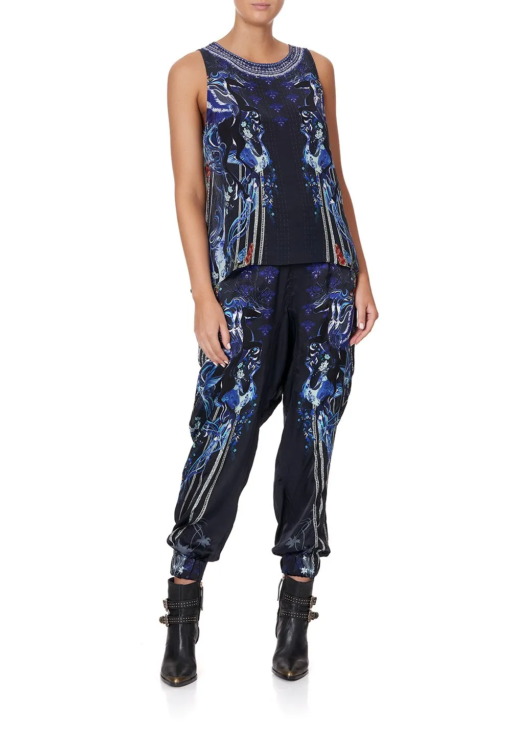 BUTTON BACK TOP MARE MYSTIQUE