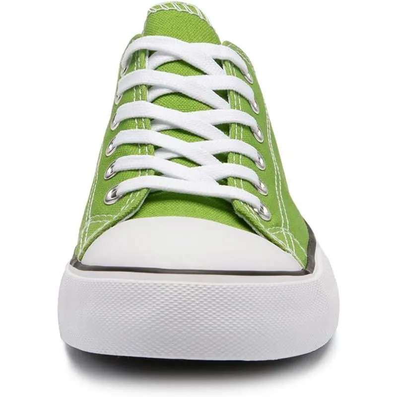 Canvas Lace Up Sneakers For Women