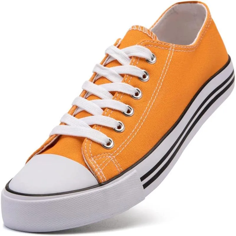 Canvas Lace Up Sneakers For Women