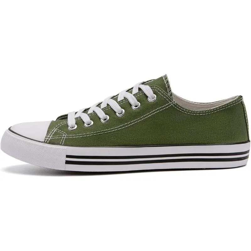 Canvas Lace Up Sneakers For Women