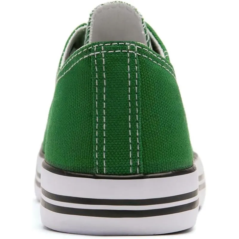 Canvas Lace Up Sneakers For Women
