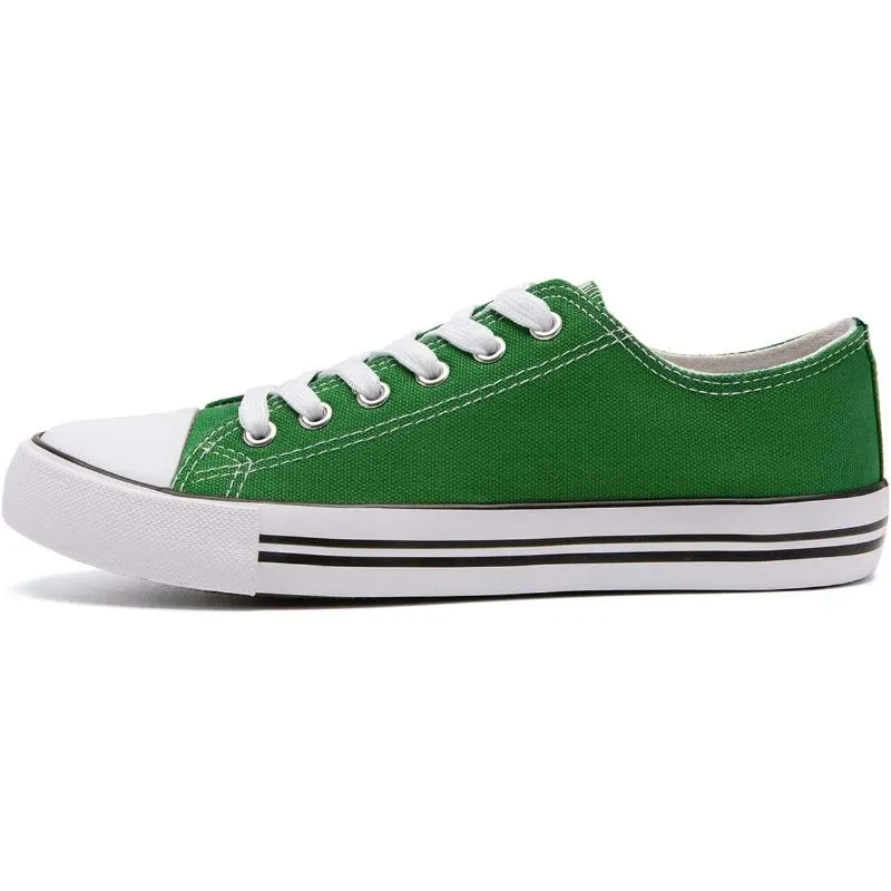 Canvas Lace Up Sneakers For Women