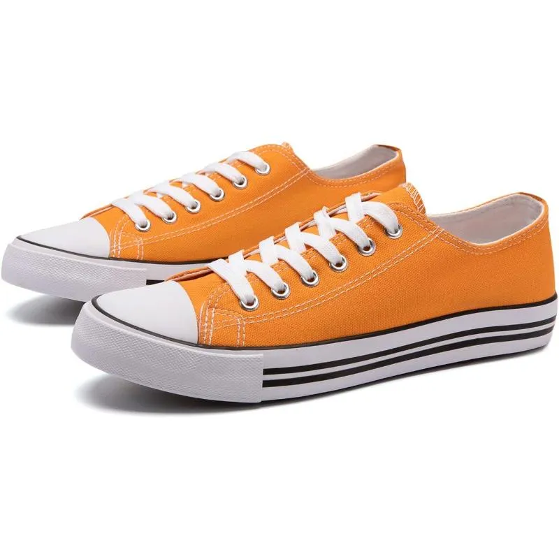 Canvas Lace Up Sneakers For Women