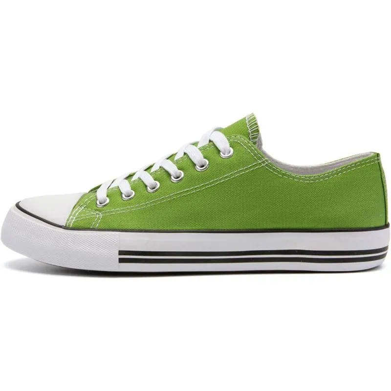 Canvas Lace Up Sneakers For Women