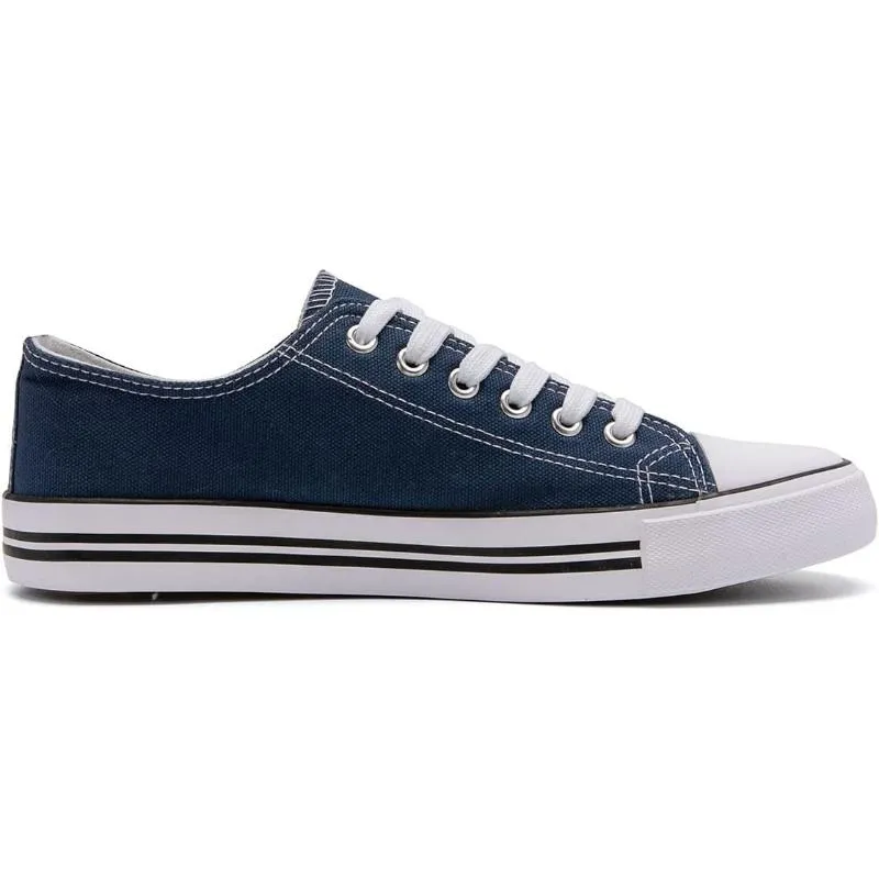 Canvas Lace Up Sneakers For Women