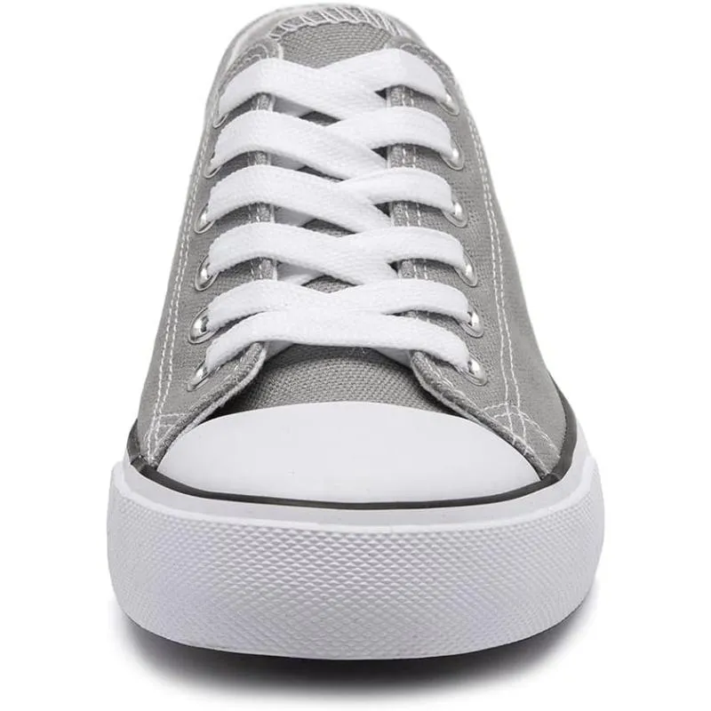 Canvas Lace Up Sneakers For Women
