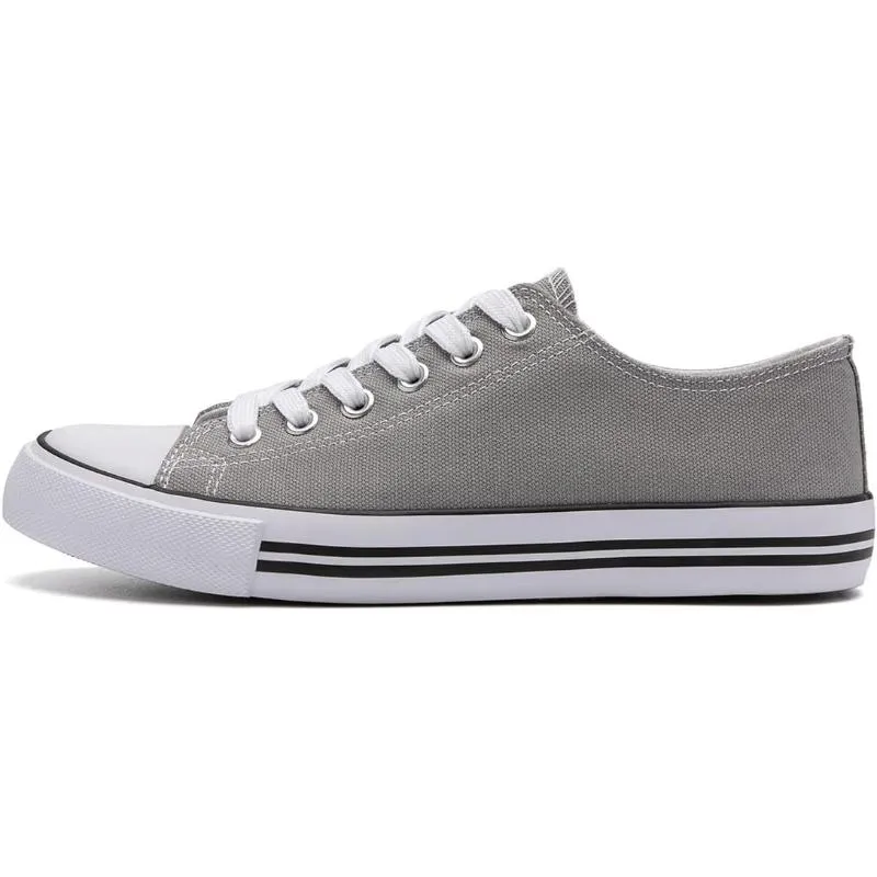 Canvas Lace Up Sneakers For Women