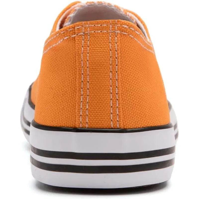 Canvas Lace Up Sneakers For Women