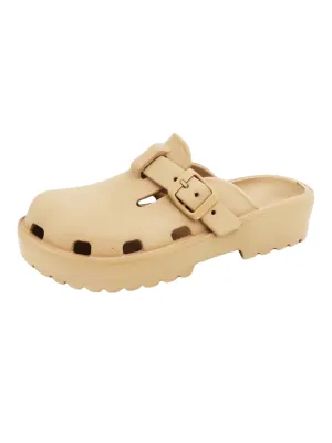 Casual Close Toe Slides