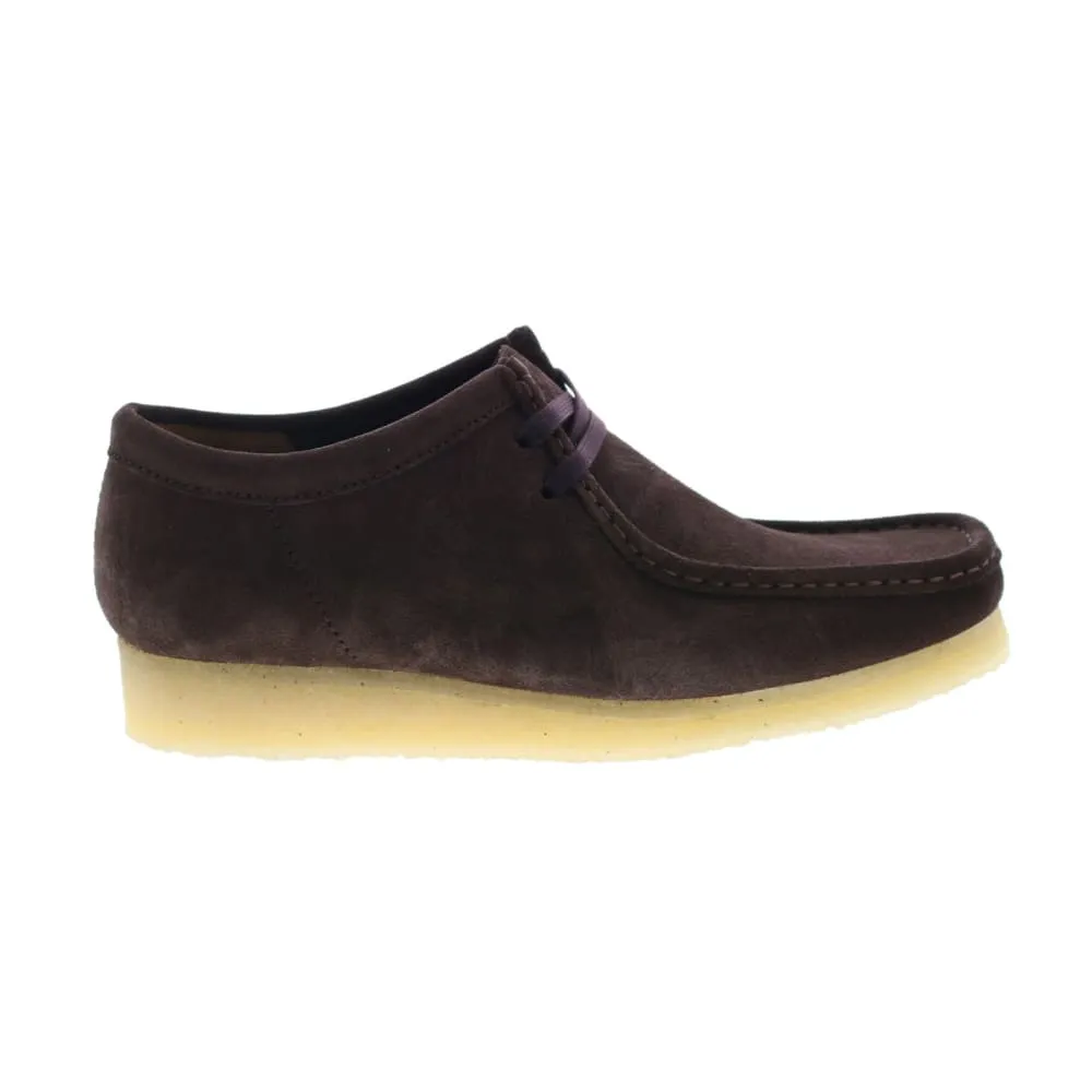 Clarks Originals Wallabee Low Men's Dark Brown Suede 26156606