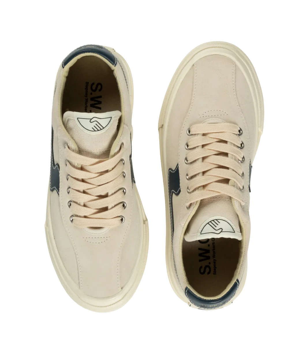 Dellow S-Strike Suede Ecru-Nvy (men)