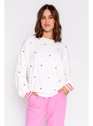 Feel Loved Long Sleeve Ivory Top