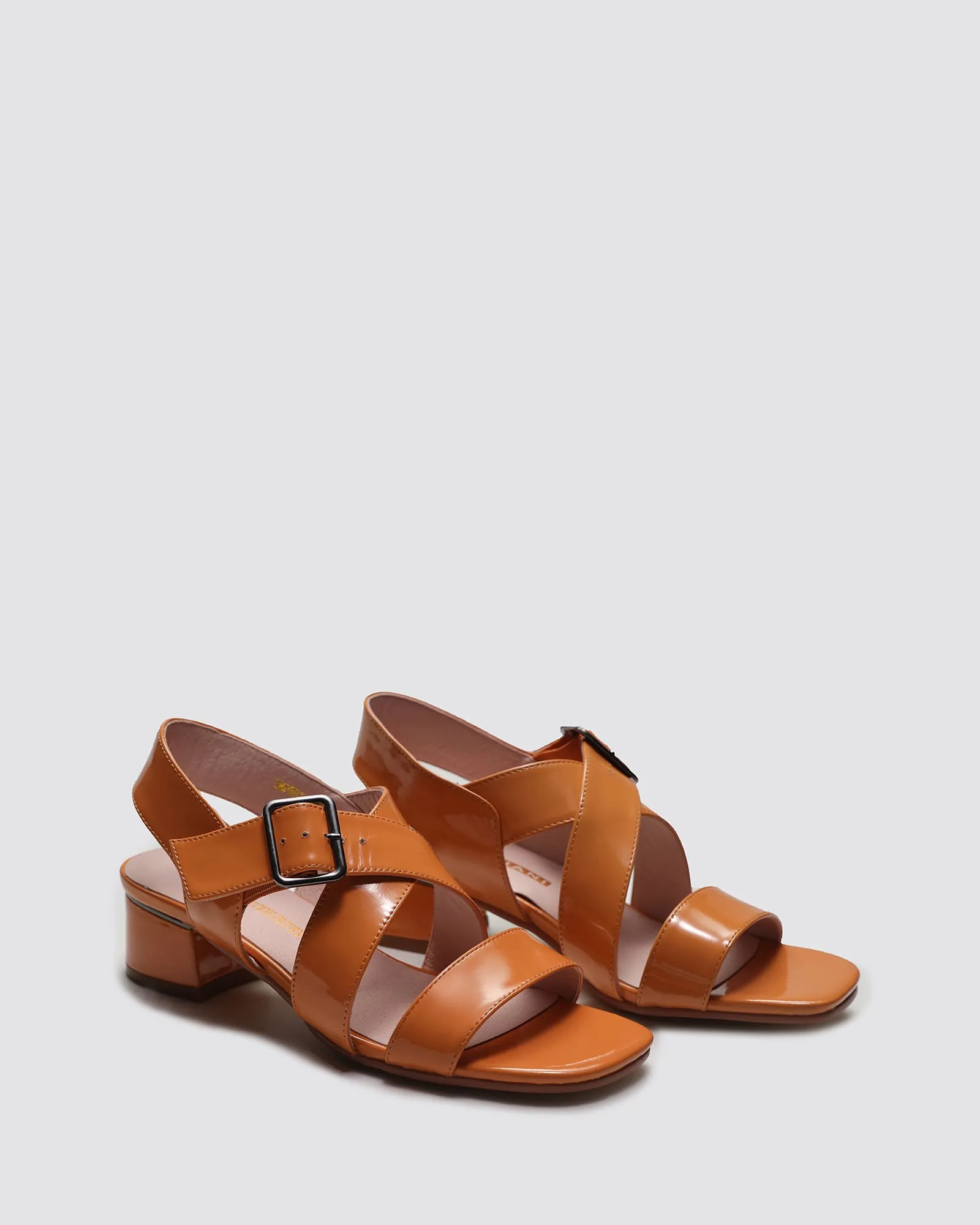 IMPERIAL SANDALS MELON PATENT LEATHER