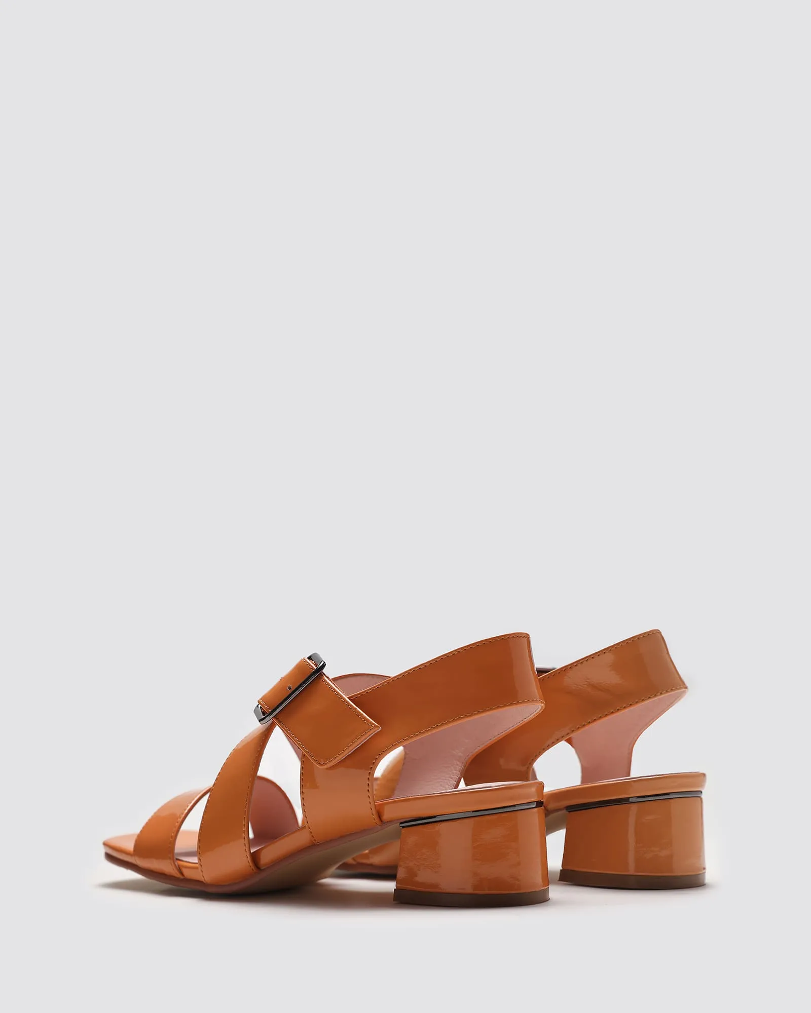 IMPERIAL SANDALS MELON PATENT LEATHER