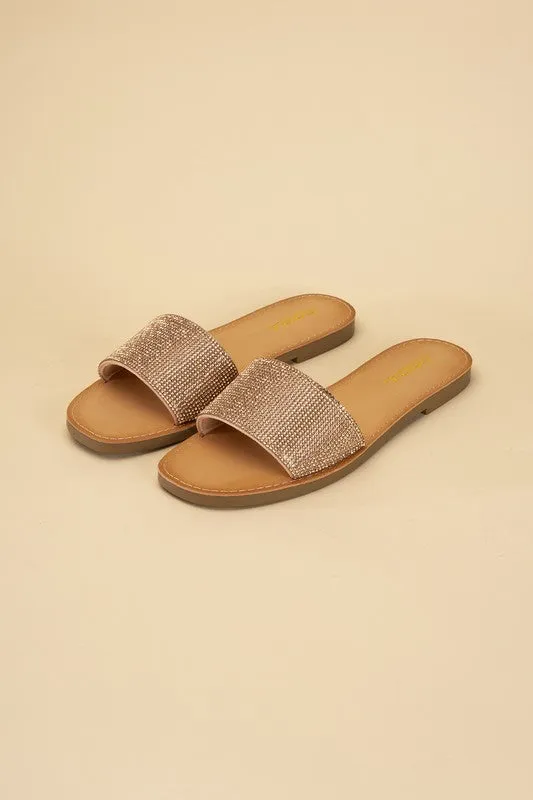 JUSTICE-S Rhinestone Slides **This item has free shipping.**