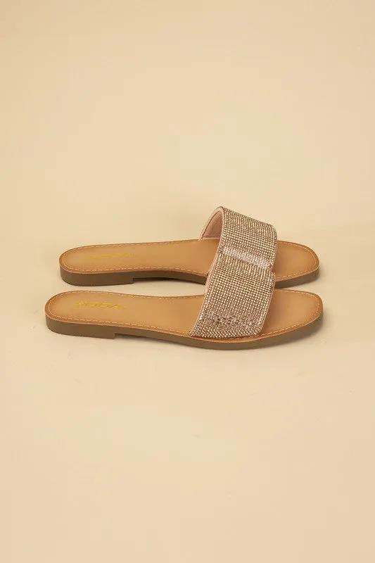 JUSTICE-S Rhinestone Slides **This item has free shipping.**