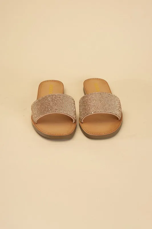 JUSTICE-S Rhinestone Slides **This item has free shipping.**