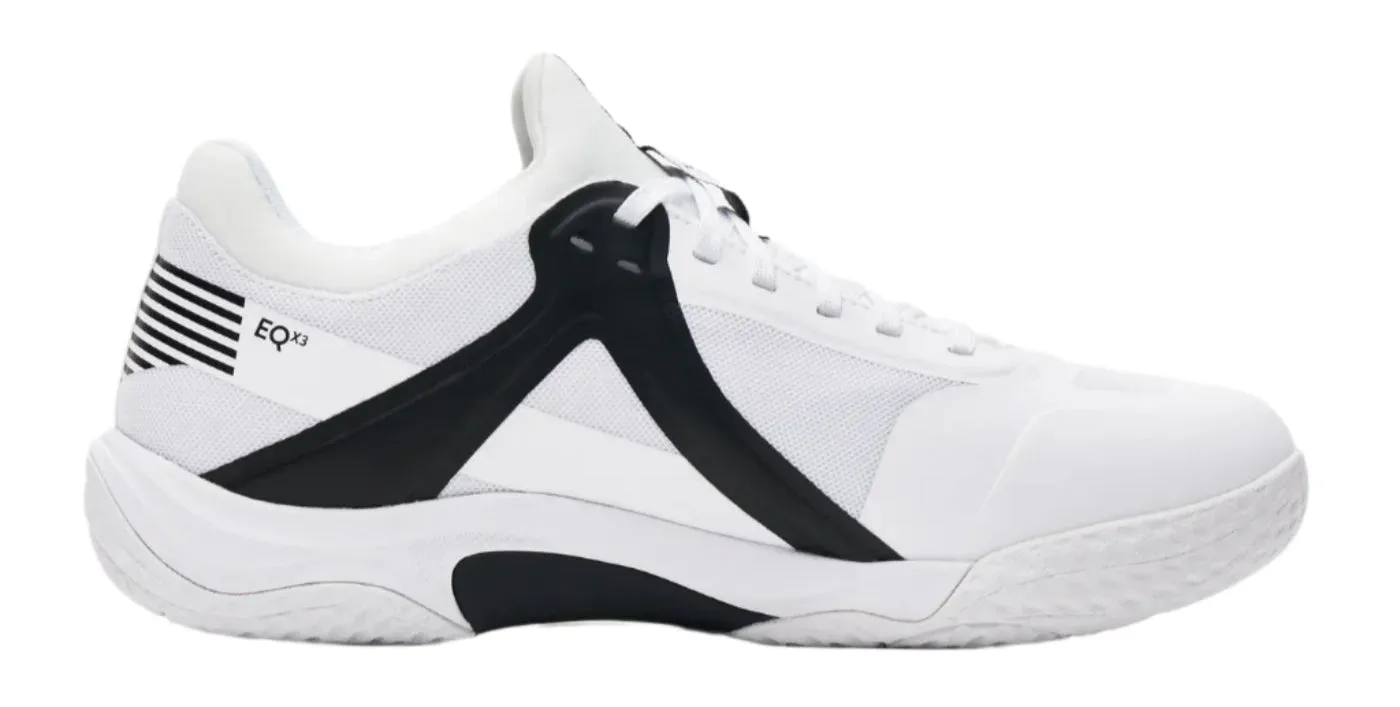 Kanso Equilibrium EQx3 Unisex Badminton Shoes - White / Black