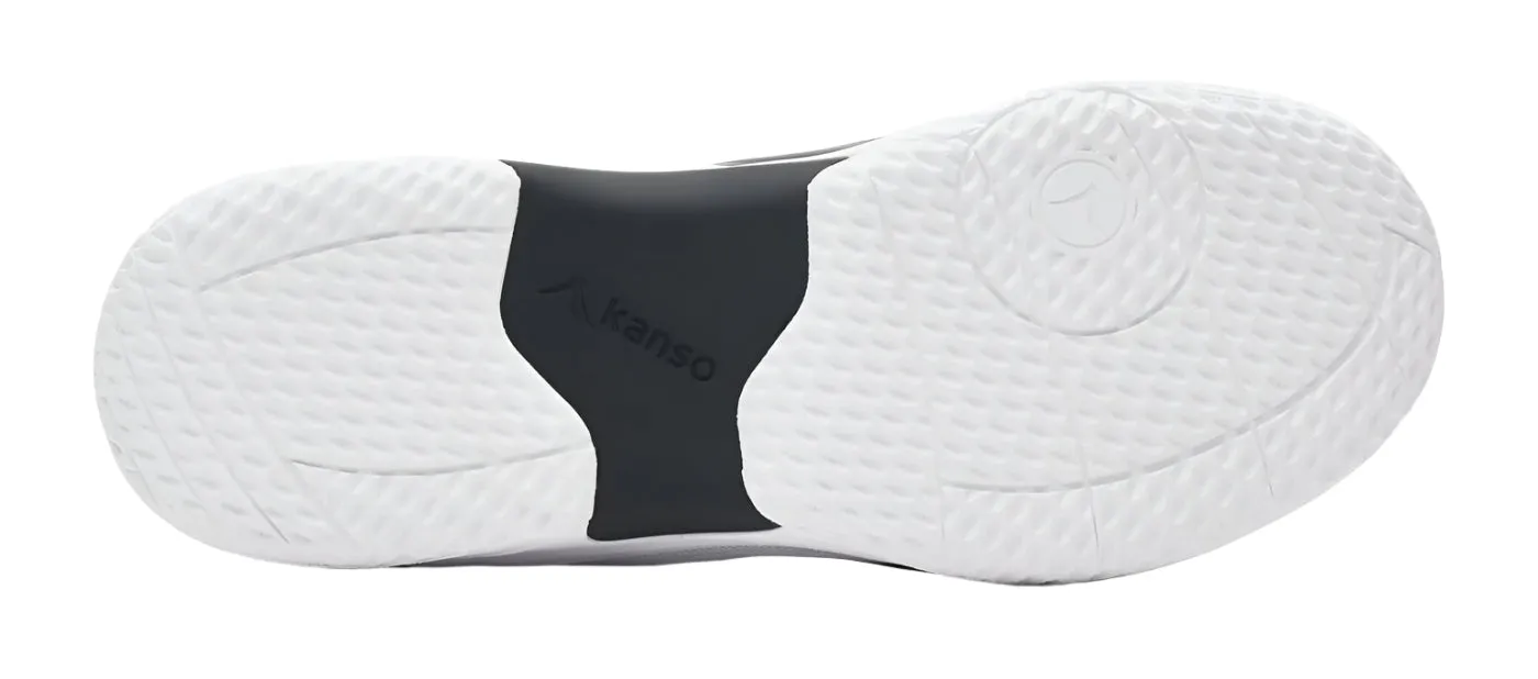 Kanso Equilibrium EQx3 Unisex Badminton Shoes - White / Black