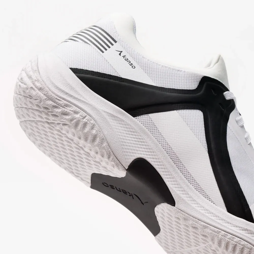 Kanso Equilibrium EQx3 Unisex Badminton Shoes - White / Black