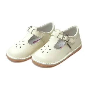 L'Amour Joy Classic Leather T-Strap Mary Jane
