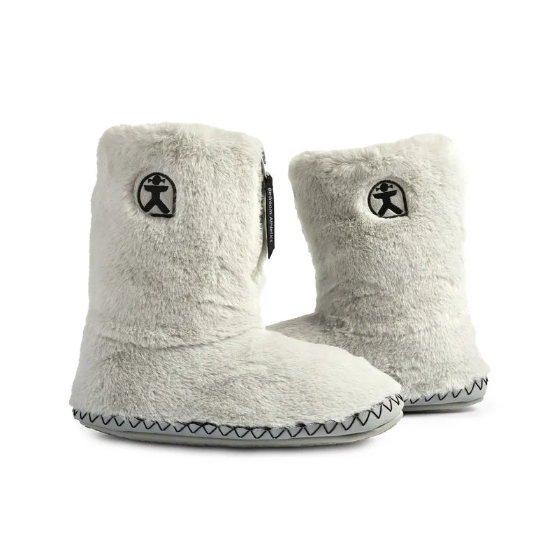 Marilyn - Classic Faux Fur Slipper Boot - Trace Grey
