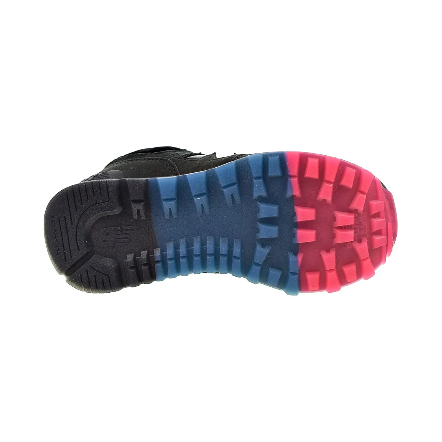 New Balance 574 Little Kids' Shoes Black-Pink-Blue