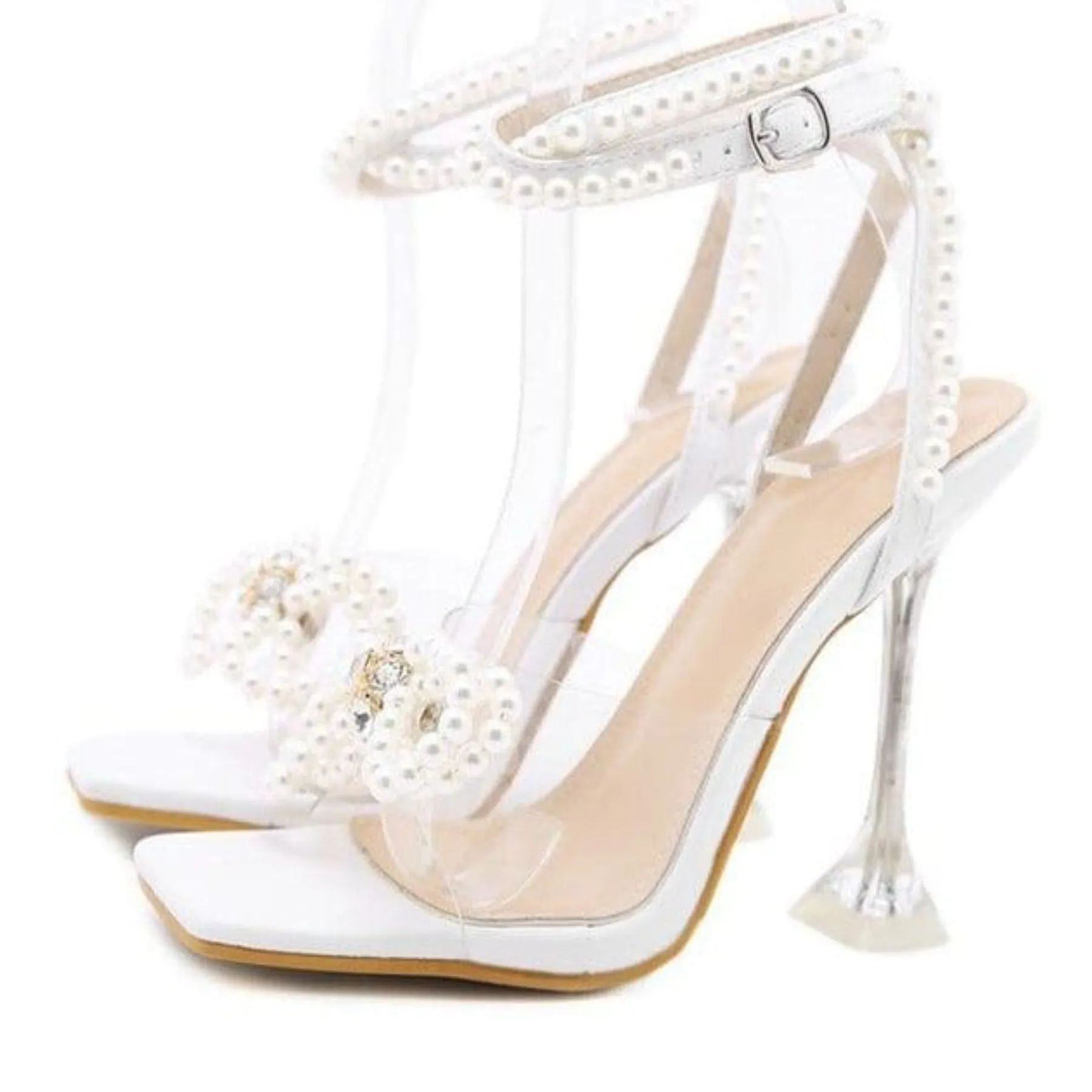 "Hamptons" Gladiator Style Strappy High Heels